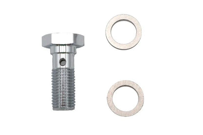 Edelbrock R40509 10mm Brake Hose Banjo Bolt Adapter Fitting, 3/8 inch-24 Thread by Edelbrock