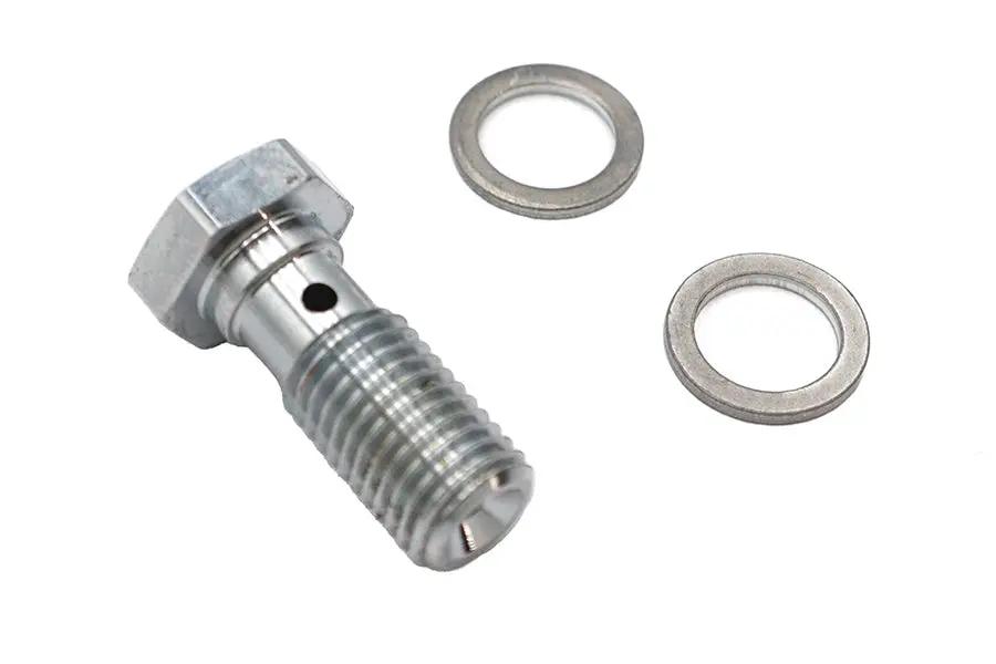 Edelbrock R40514C Chrome 10mm x 1.25 Inch Brake Hose Banjo Bolt by Edelbrock