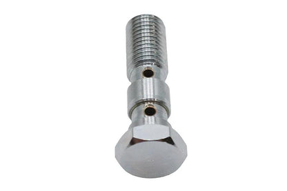 Edelbrock R40508C Chrome 10mm x 1.25 Double Banjo Bolt by Edelbrock