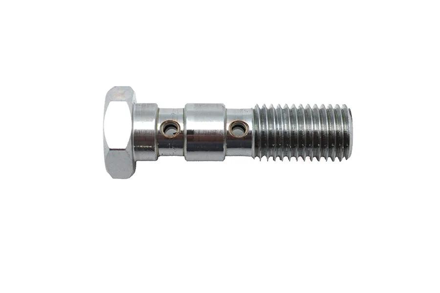 Edelbrock R40508C Chrome 10mm x 1.25 Double Banjo Bolt by Edelbrock