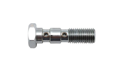 Edelbrock R40508C Chrome 10mm x 1.25 Double Banjo Bolt by Edelbrock