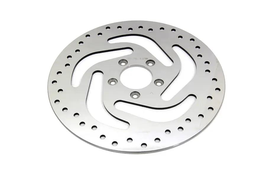 Duro 11.8 Inch Polished Front Brake Disc for Harley Davidson FXST (Part B06-0195ASP) by Duro