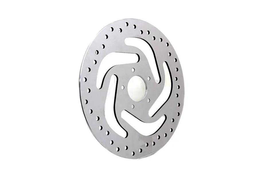 Duro 11.8 inch Polished Front Brake Disc for Harley Davidson FLT Models by Duro