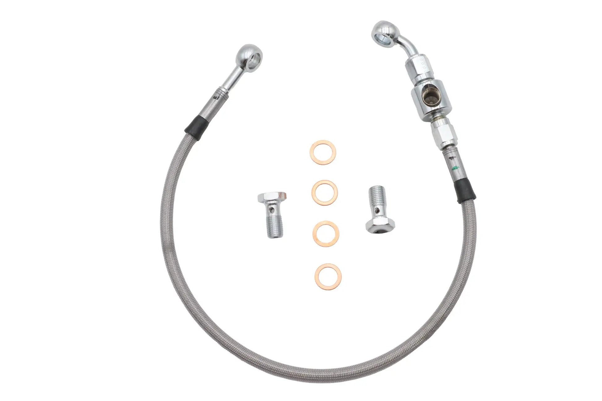 Ultima Stainless Steel Rear Brake Hose Kit for Harley Davidson FXD Models by Ultima
