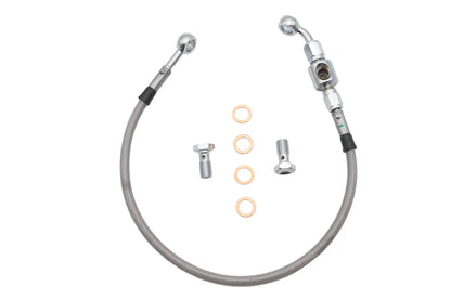 Ultima Stainless Steel Rear Brake Hose Kit for Harley Davidson FXD Models by Ultima