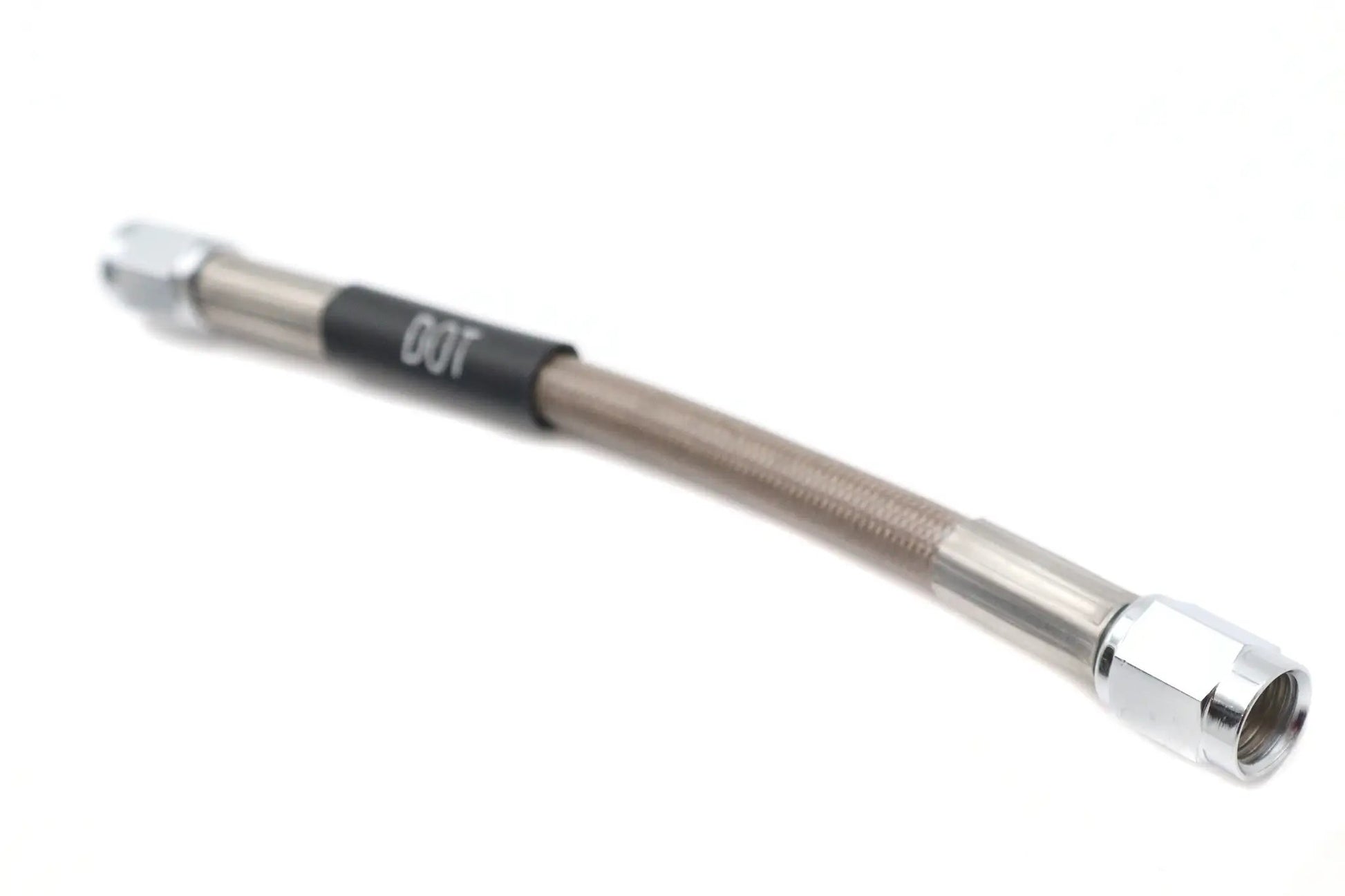 Edelbrock R58002S Stainless Steel Brake Hose - 6 Inch High-Performance Braided Line by Edelbrock
