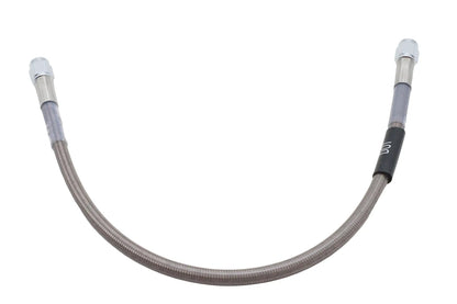 Edelbrock R58032S 15 Inch Stainless Steel Brake Hose with Braided Teflon Inner for Motorcycle and Automotive Use by Edelbrock