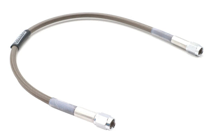 Edelbrock R58042S 17-Inch Stainless Steel Brake Hose with High-Performance Braided Teflon Inner by Edelbrock