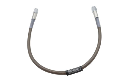 Edelbrock R58042S 17-Inch Stainless Steel Brake Hose with High-Performance Braided Teflon Inner by Edelbrock