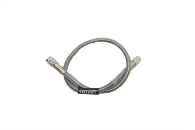 Edelbrock R58052S Stainless Steel Brake Hose - 19 Inch High Performance Braided Line by Edelbrock