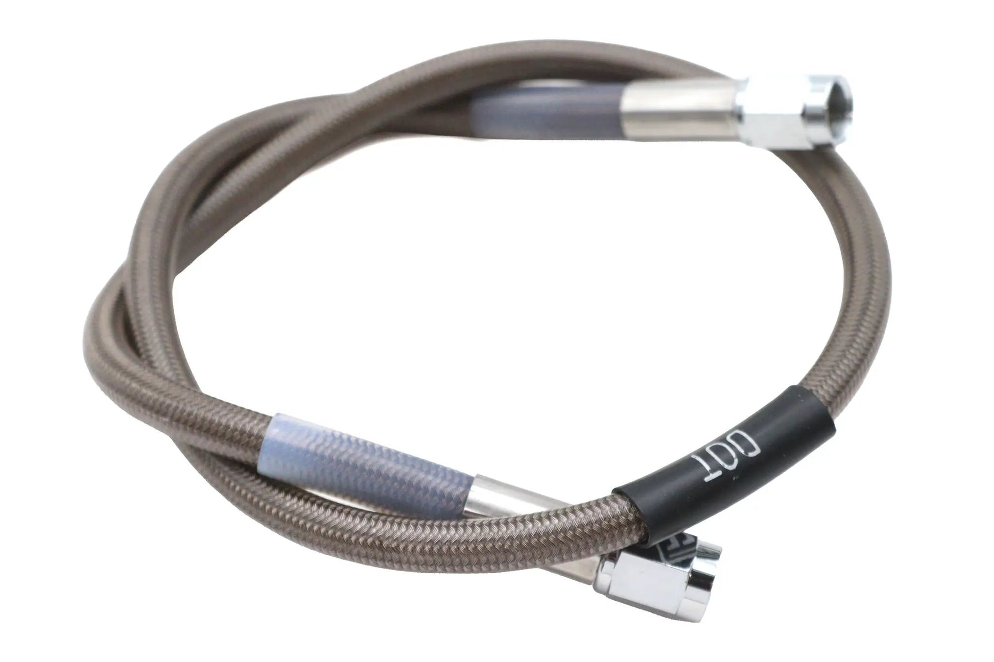 Edelbrock R58072S Stainless Steel Brake Hose – 23 Inch with Braided Teflon Inner and Chrome Swivel Ends by Edelbrock