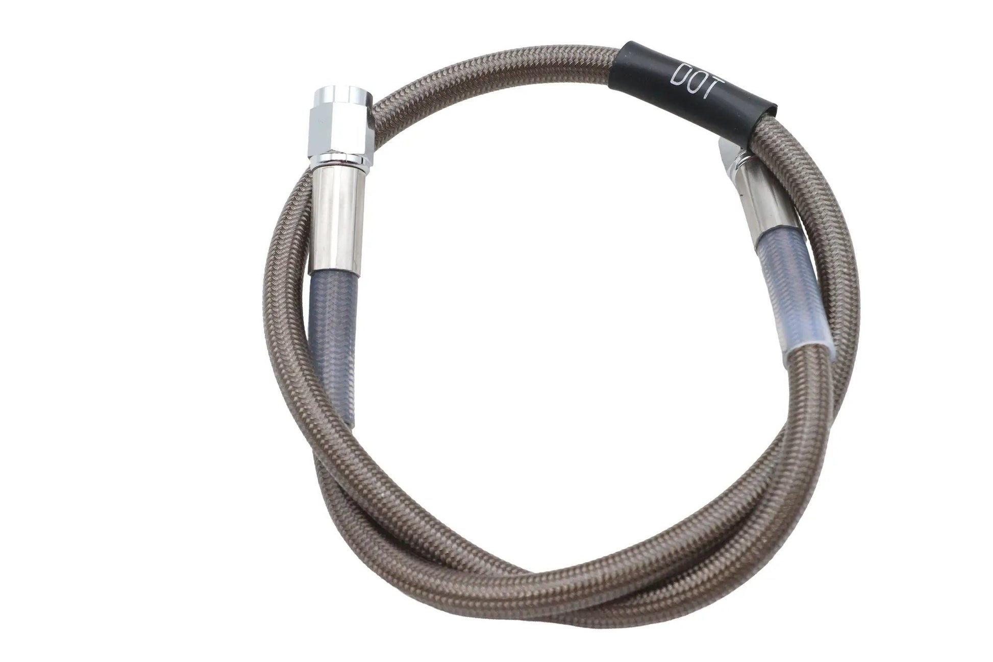Edelbrock R58072S Stainless Steel Brake Hose – 23 Inch with Braided Teflon Inner and Chrome Swivel Ends by Edelbrock