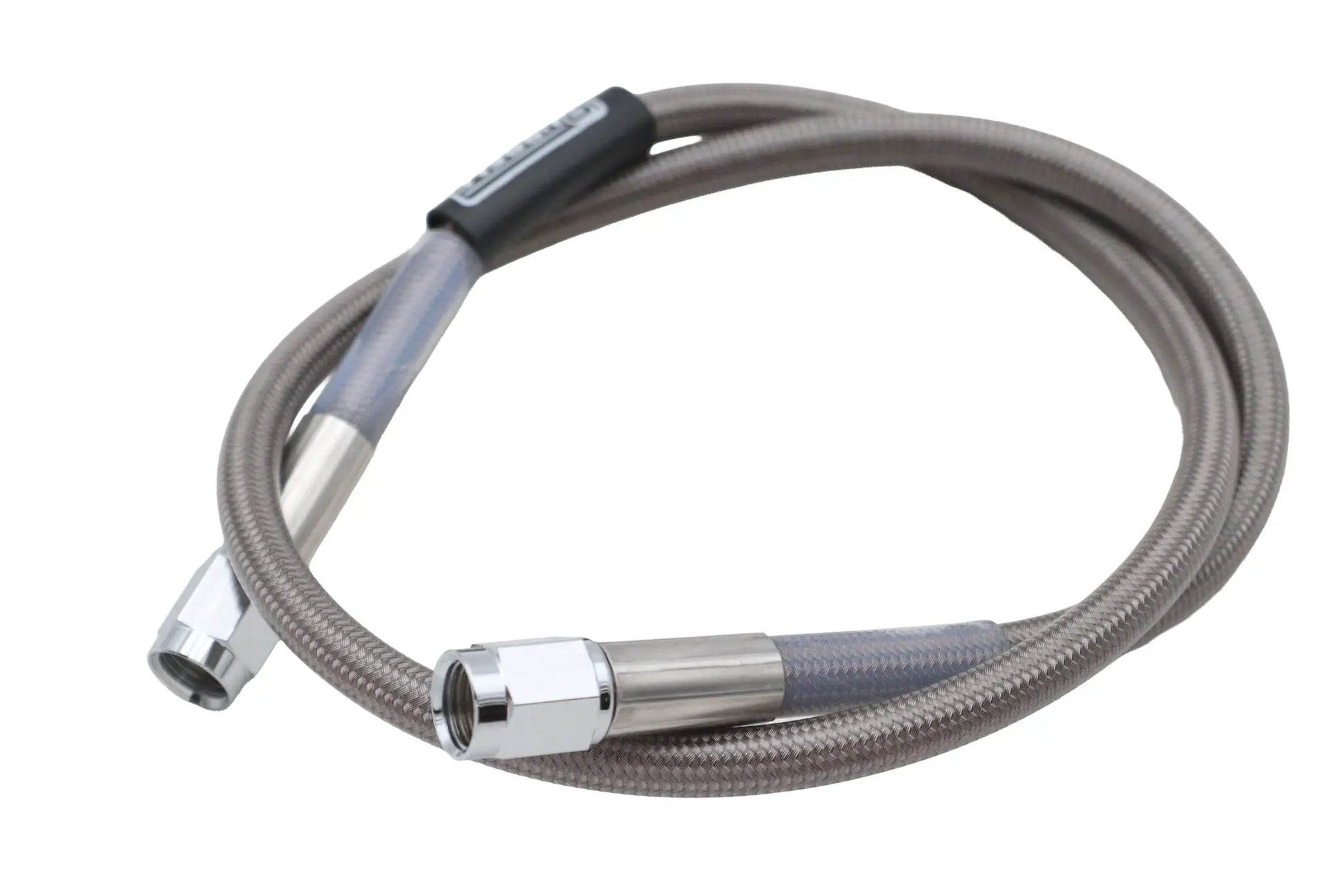 Edelbrock R58092S 26-inch Stainless Steel Brake Hose with Teflon Inner and Chrome Swivel Ends by Edelbrock