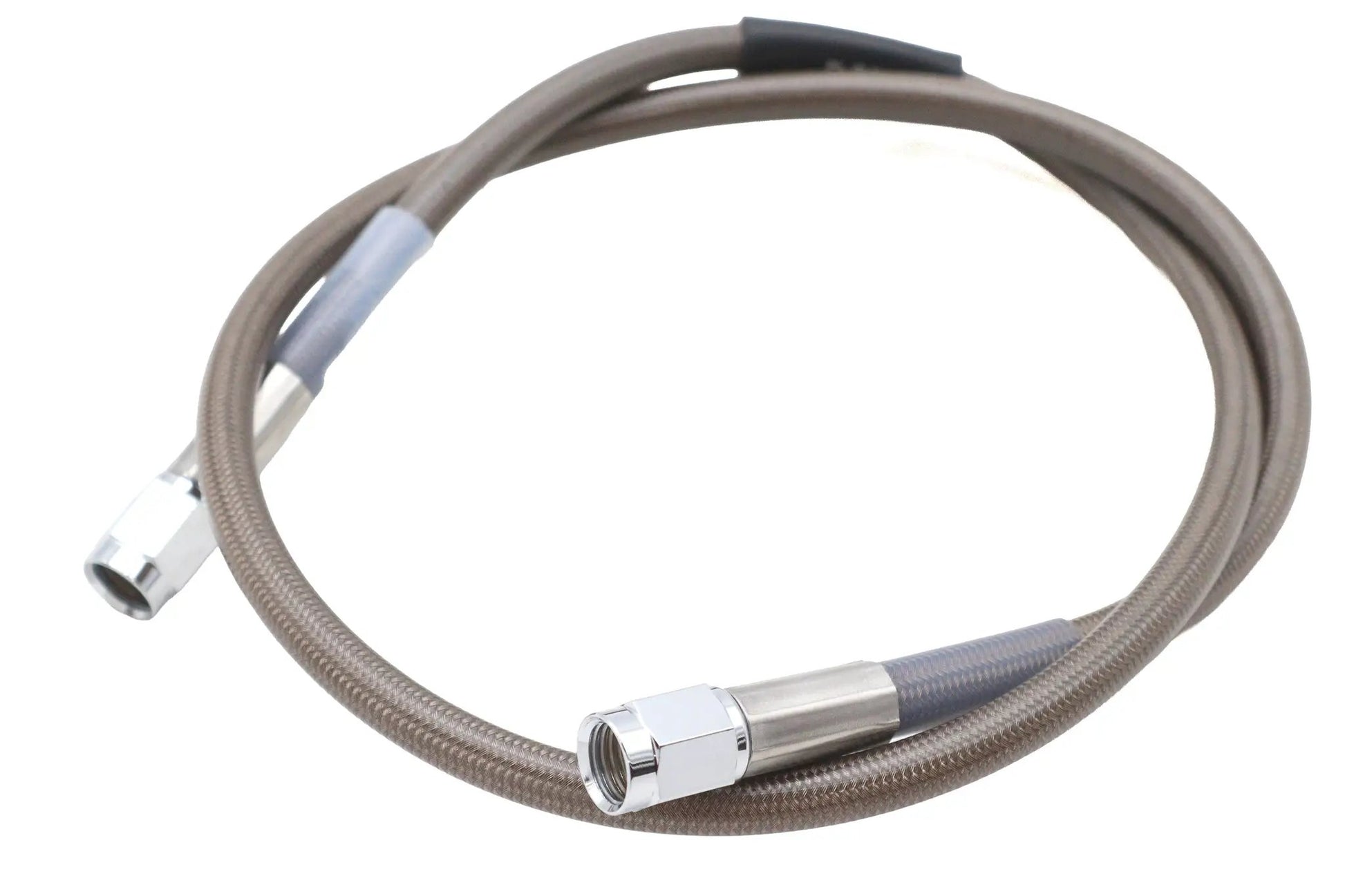Edelbrock R58112S Stainless Steel Brake Hose - 30 inch with Teflon Inner and Chrome Swivel Ends by Edelbrock