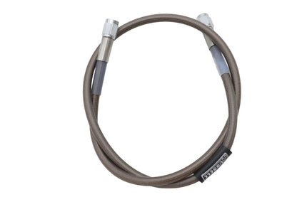 Edelbrock R58112S Stainless Steel Brake Hose - 30 inch with Teflon Inner and Chrome Swivel Ends by Edelbrock