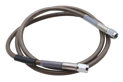 Edelbrock R58162S Stainless Steel Brake Hose – 47 Inch with Teflon Inner & Chrome Swivel Ends by Edelbrock