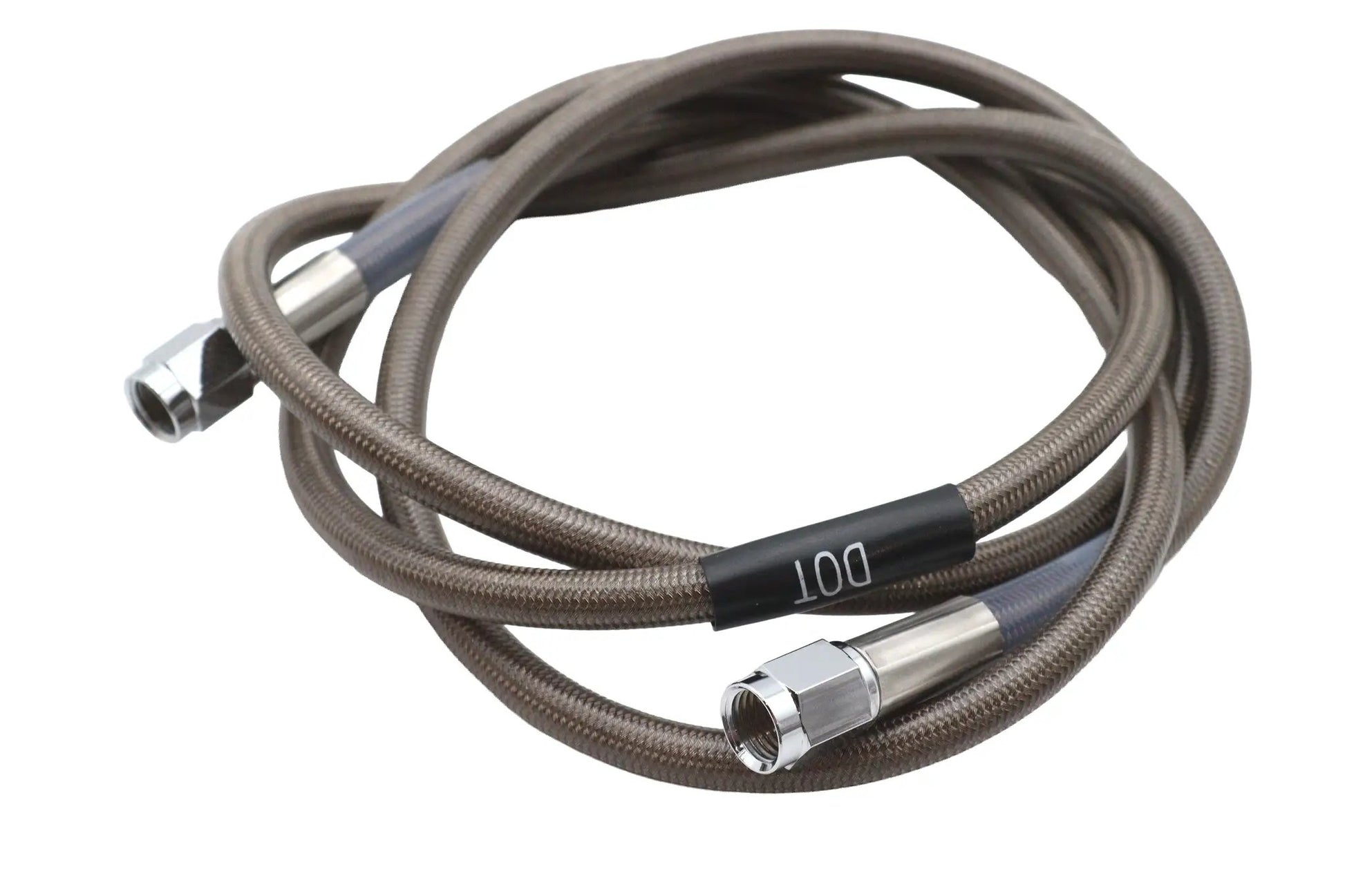 Edelbrock R58182S Stainless Steel Brake Hose – 54 Inch, High Performance Braided Teflon Inner, DOT-Approved by Edelbrock