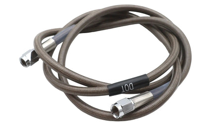 Edelbrock R58182S Stainless Steel Brake Hose – 54 Inch, High Performance Braided Teflon Inner, DOT-Approved by Edelbrock