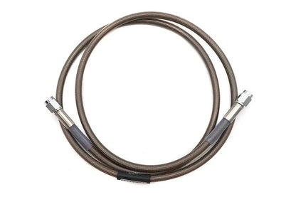Edelbrock R58202S Stainless Steel Brake Hose - 50 Inch with High Performance Teflon Inner and Chrome Swivel Ends by Edelbrock