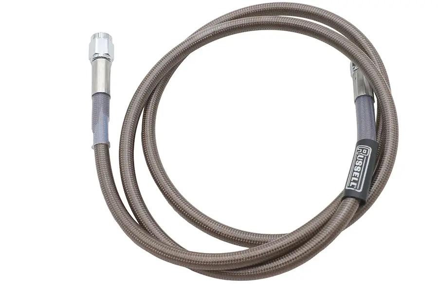 Edelbrock R58252S Stainless Steel Brake Hose - 43 inch, High Performance DOT Compliant by Edelbrock