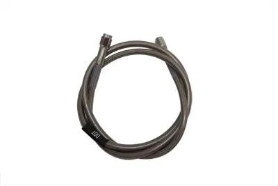 Edelbrock R58262S 44-Inch Stainless Steel Brake Hose with Teflon Inner and Chrome Swivel Ends by Edelbrock
