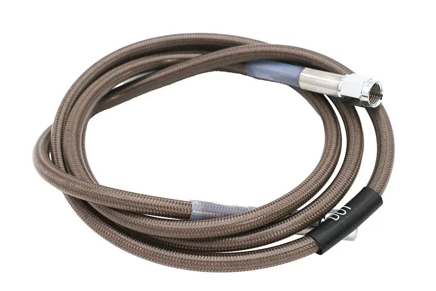 Edelbrock R58272S 56-Inch Stainless Steel Brake Hose with Braided Teflon Inner and Chrome Female Swivel Ends by Edelbrock