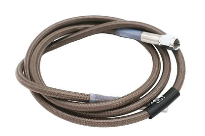 Edelbrock R58272S 56-Inch Stainless Steel Brake Hose with Braided Teflon Inner and Chrome Female Swivel Ends by Edelbrock