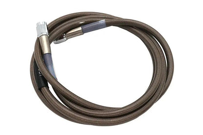 Edelbrock R58302S Stainless Steel Brake Hose - 62 Inch with Braided Teflon Inner for Motorcycle and Automotive Brake Systems by Edelbrock