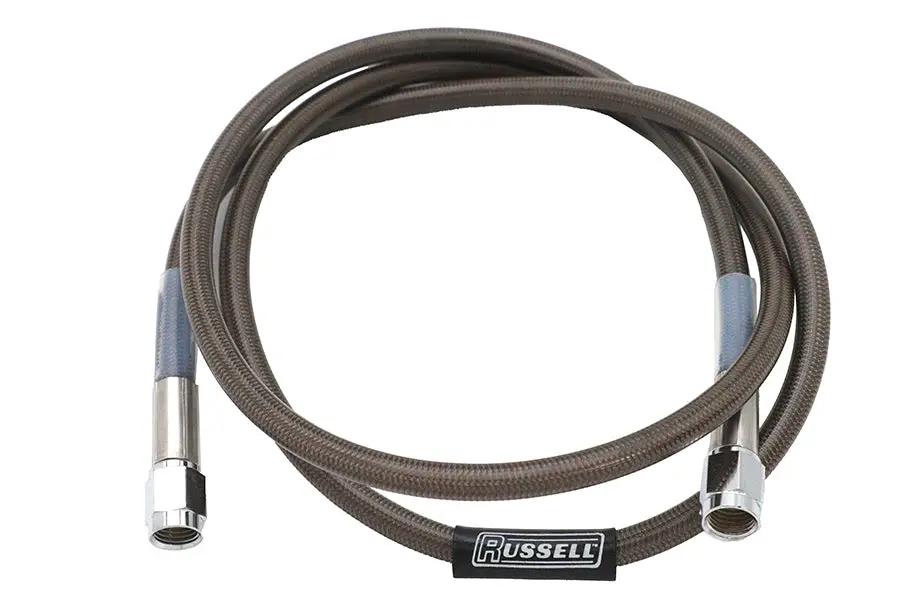 Edelbrock R58372S Stainless Steel Brake Hose – 46 Inch High-Performance Braided Line by Edelbrock