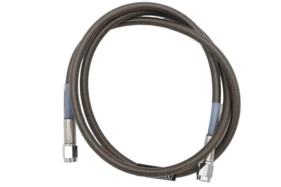 Edelbrock R58372S Stainless Steel Brake Hose – 46 Inch High-Performance Braided Line by Edelbrock