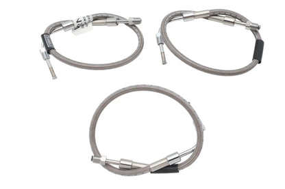 Edelbrock R08703S Stainless Steel Front Brake Hose Kit for Harley Davidson 1977-1979 by Edelbrock
