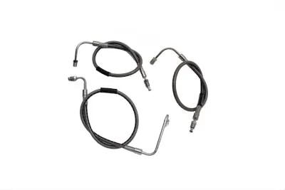 Edelbrock R08711S Stainless Steel Front Brake Hoses for Harley Davidson FXS and FX Models by Edelbrock
