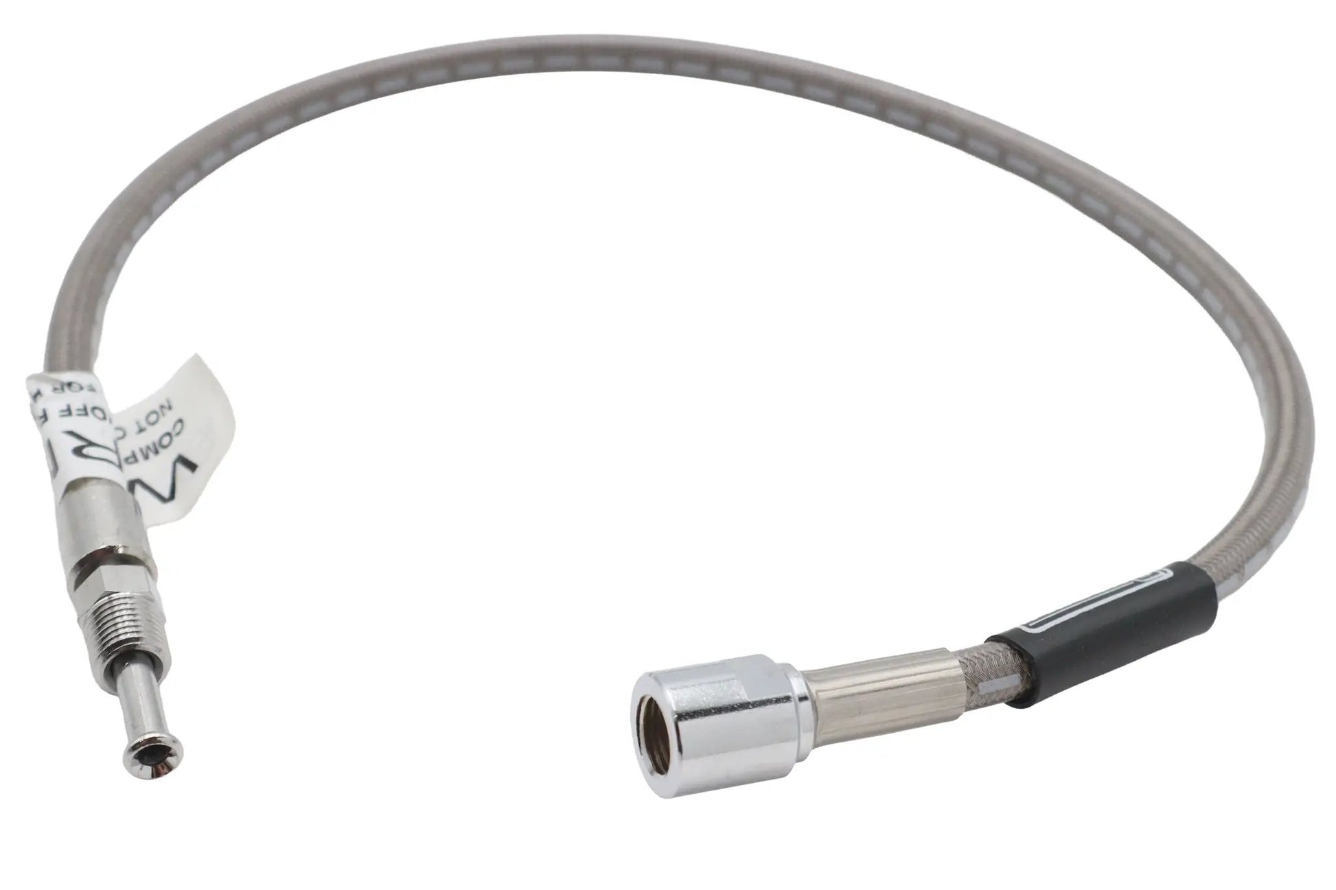 Edelbrock R08800S Stainless Steel Rear Brake Hose – 20-1/2 Inch Length for Harley Davidson XL Models by Edelbrock
