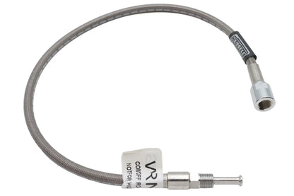 Edelbrock R08800S Stainless Steel Rear Brake Hose – 20-1/2 Inch Length for Harley Davidson XL Models by Edelbrock