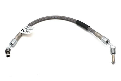 Edelbrock R08801S Stainless Steel Rear Brake Hose – 13-3/8 Inch for Harley Davidson XLS and XL Models by Edelbrock