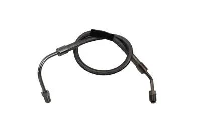 Edelbrock R08810S Stainless Steel Rear Brake Hose – 17-3/8 Inch Length for Harley Davidson Models by Edelbrock