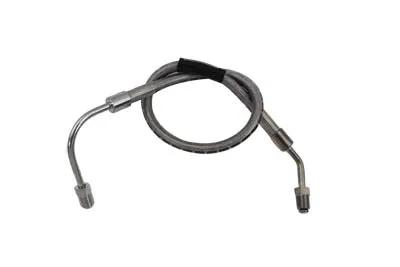 Edelbrock R08810S Stainless Steel Rear Brake Hose – 17-3/8 Inch Length for Harley Davidson Models by Edelbrock