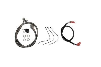Russell Stainless Steel Rear Brake Hose for Harley Davidson XLH - 29-3/8 inch, Part R08835DS by Russell