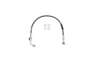 Russell Stainless Steel Rear Brake Hose for Harley Davidson FXDL and FXDB Models, 17-15/16 inch – Part R08836DS by Russell