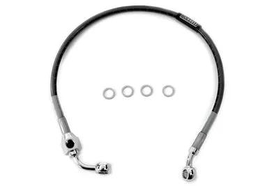 Russell Stainless Steel Rear Brake Hose for Harley Davidson FXRS and FXR Models - 21.5 Inch Length by Russell