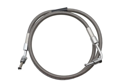 Russell Stainless Steel 43-1/4 Inch Front Brake Hose for Harley Davidson XL Models by Russell