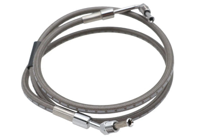 Russell Stainless Steel 43-1/4 Inch Front Brake Hose for Harley Davidson XL Models by Russell