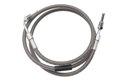 Russell Stainless Steel 43-1/4 Inch Front Brake Hose for Harley Davidson XL Models by Russell