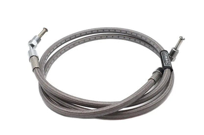 Russell Stainless Steel 47-1/4 inch Front Brake Hose for Harley Davidson FXE and XL Models by Russell