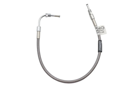 Edelbrock Stainless Steel 19 inch Front Brake Hose for Harley Davidson FX and FXE Models by Edelbrock