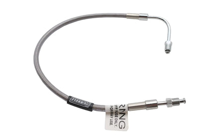 Edelbrock Stainless Steel 19 inch Front Brake Hose for Harley Davidson FX and FXE Models by Edelbrock