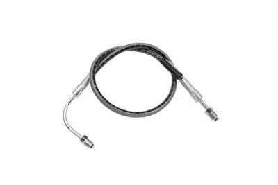 Edelbrock Stainless Steel 23 Inch Front Brake Hose for Harley Davidson by Edelbrock