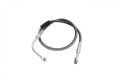 Edelbrock R08911S Stainless Steel 25 Inch Front Brake Hose for Harley Davidson by Edelbrock