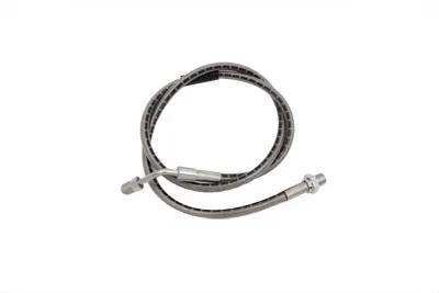 Russell Stainless Steel 34-1/8 inch Rear Brake Hose for Harley Davidson FX (1973-1977) by Russell