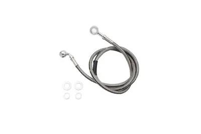 Russell Stainless Steel 50 Inch Front Brake Hose for Harley Davidson FXST by Russell